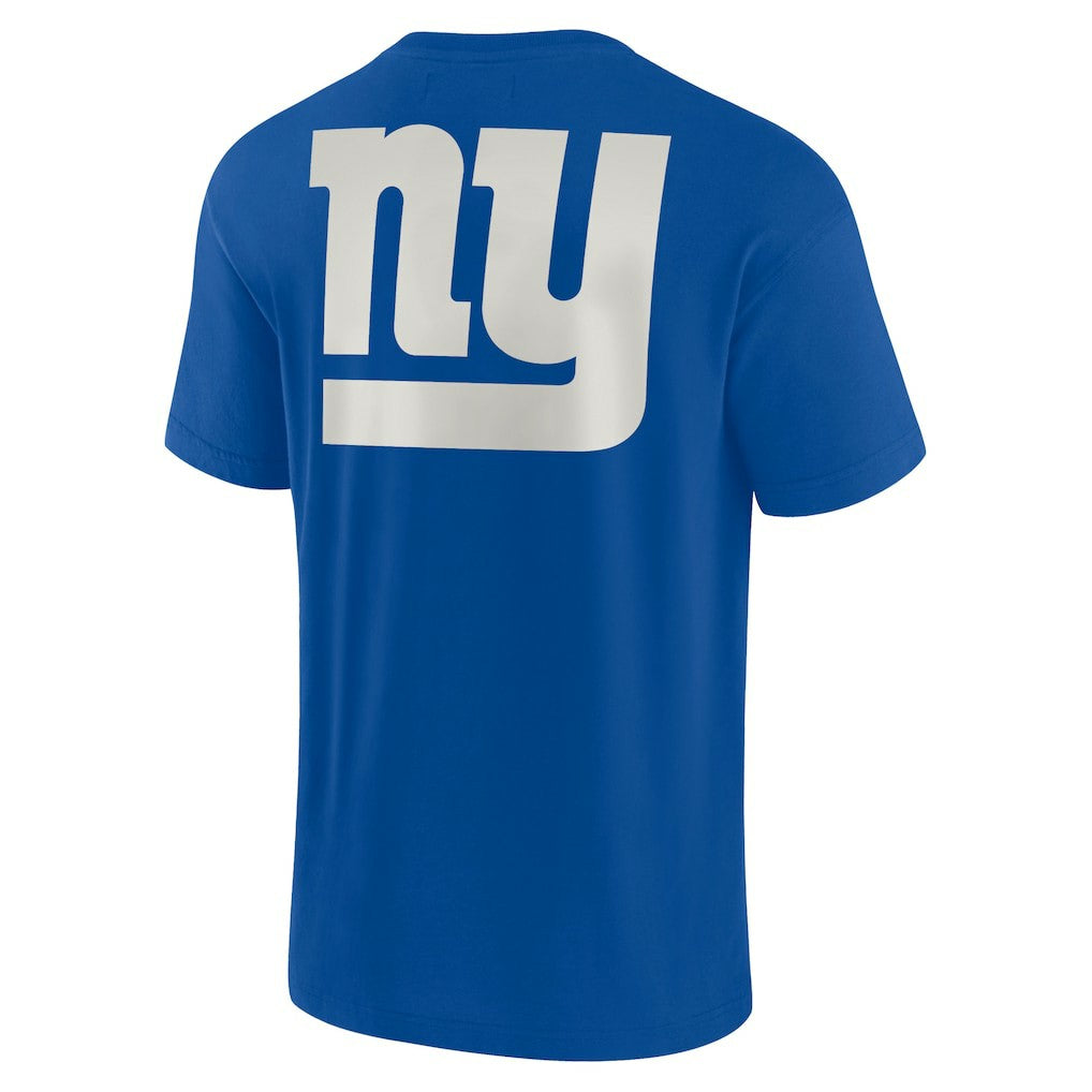 New York Giants Unisex Elements Super Soft Short Sleeve T-Shirt - Royal T-shirts