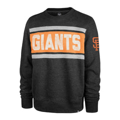 San Francisco Giants '47 Bypass Tribeca Pullover Sweatshirt - Black Pullover
