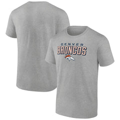 Denver Broncos Swagger T-Shirt - Heather Gray T-shirts