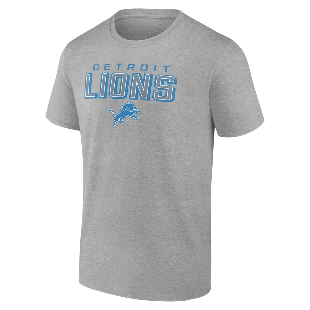 Detroit Lions Swagger T-Shirt - Heather Gray T-shirts