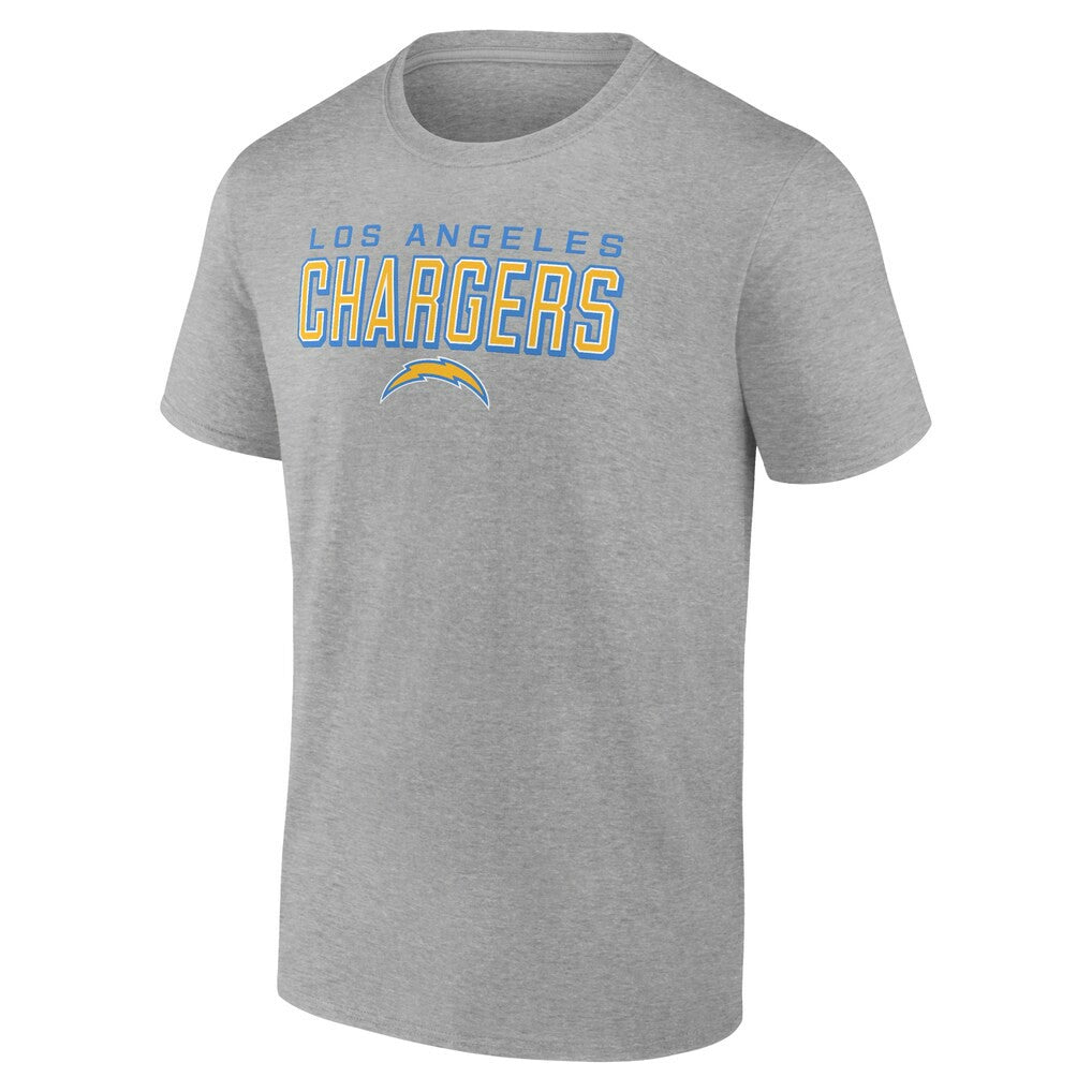 Los Angeles Chargers Swagger T-Shirt - Heather Gray T-shirts