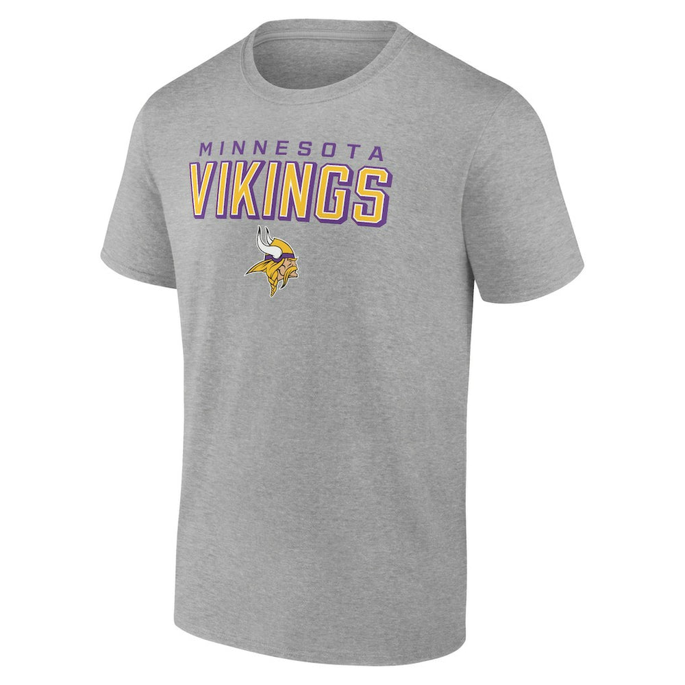 Minnesota Vikings Swagger T-Shirt - Heather Gray T-shirts