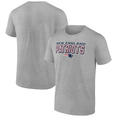 New England Patriots Swagger T-Shirt - Heather Gray T-shirts