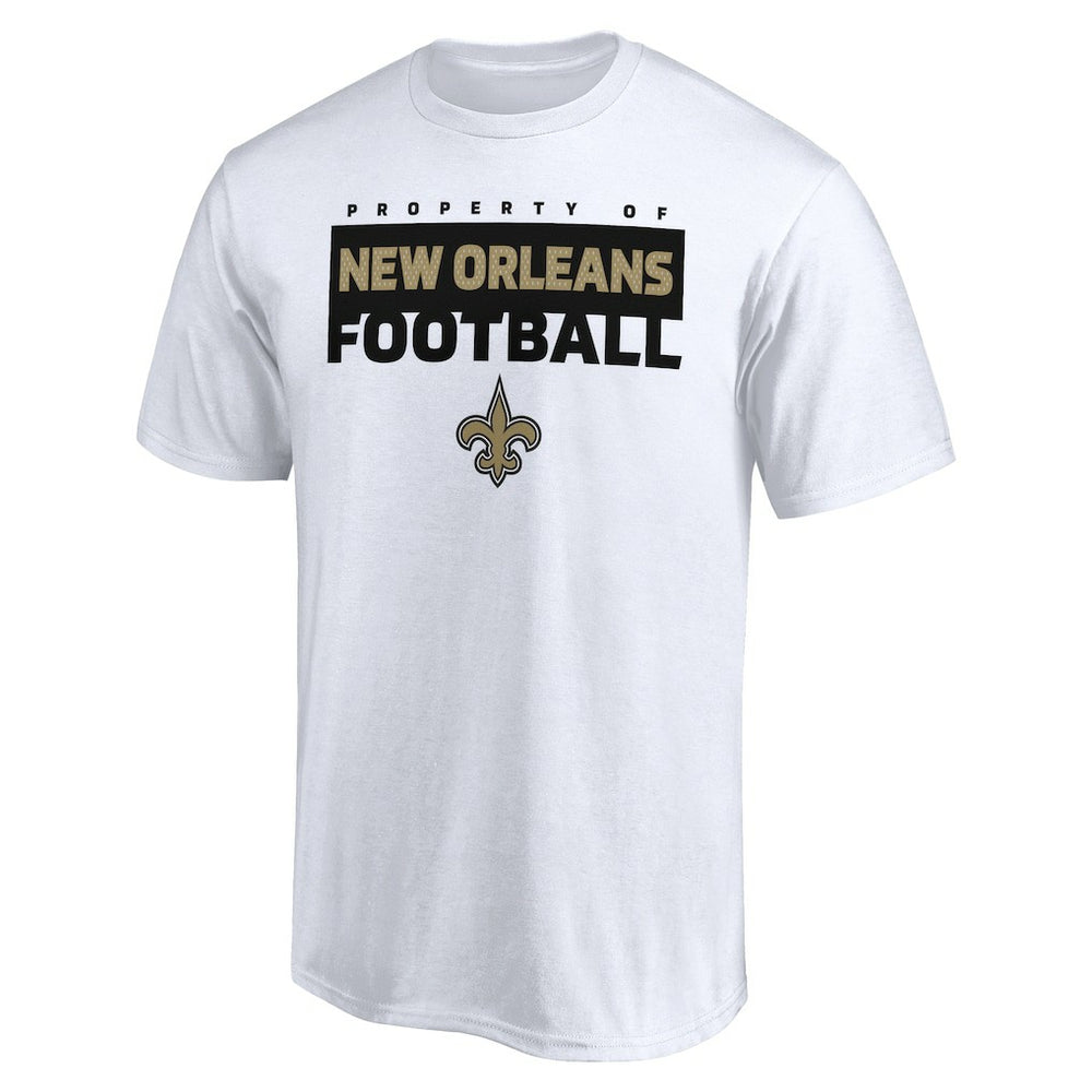 New Orleans Saints Gain Ground T-Shirt - White T-shirts