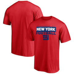 New York Giants Gain Ground T-Shirt - Red T-shirts