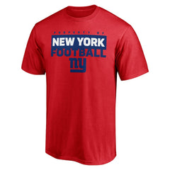 New York Giants Gain Ground T-Shirt - Red T-shirts