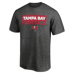 Tampa Bay Buccaneers Gain Ground T-Shirt - Charcoal T-shirts