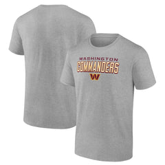 Washington Commanders Swagger T-Shirt - Heather Gray T-shirts
