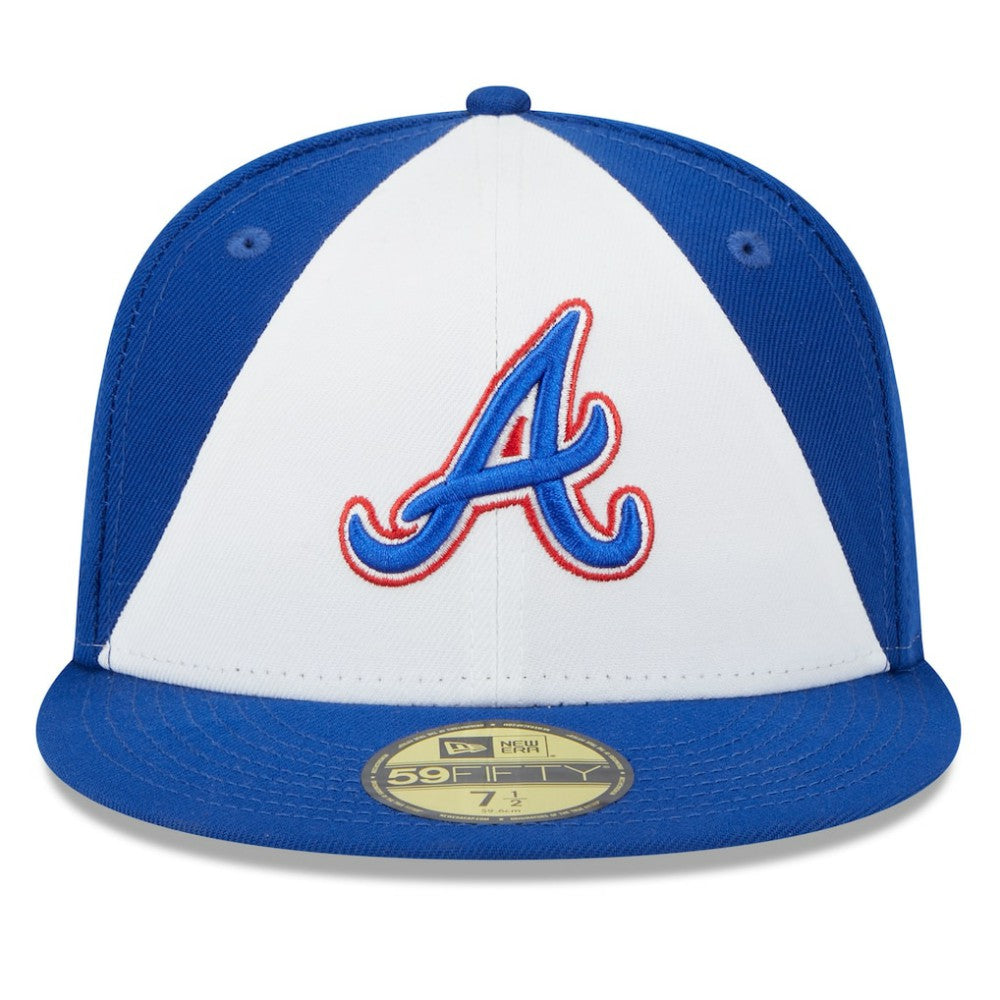 Atlanta Braves New Era 2023 City Connect 59FIFTY Fitted Hat - White/Royal Hats
