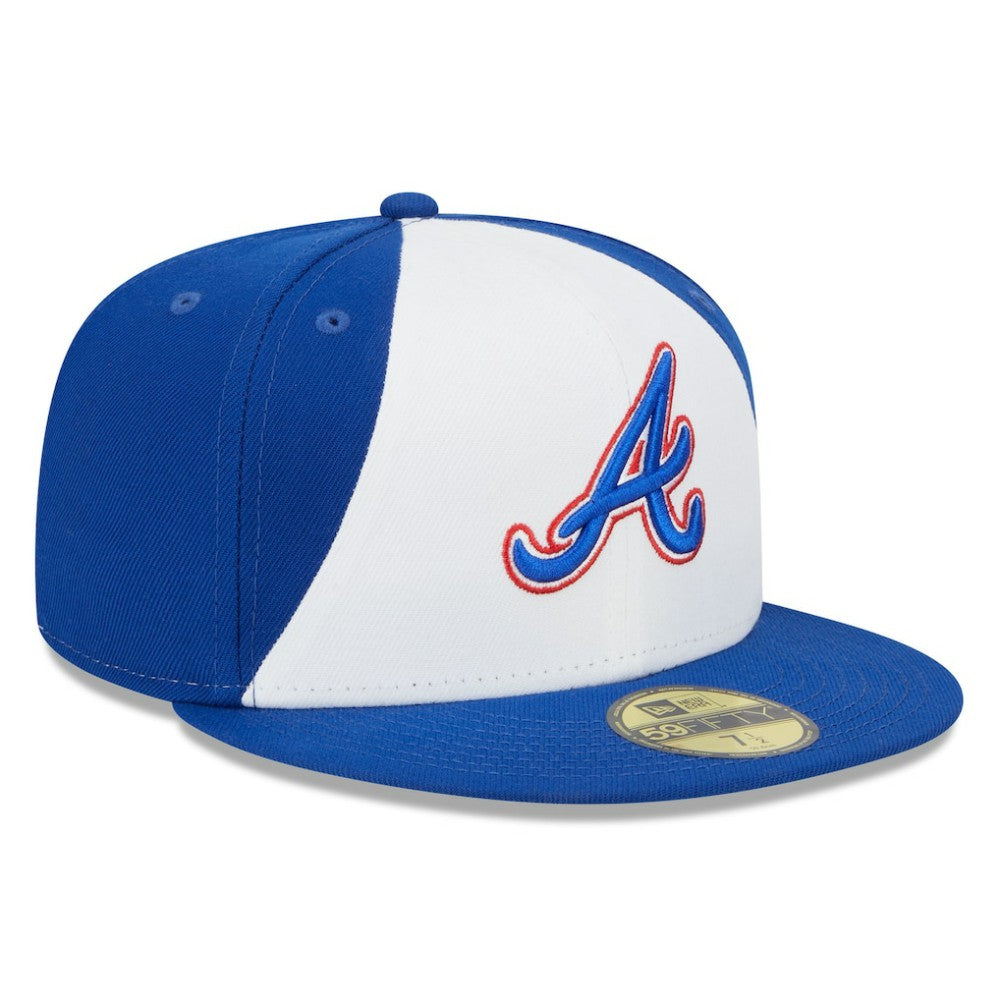Atlanta Braves New Era 2023 City Connect 59FIFTY Fitted Hat - White/Royal Hats