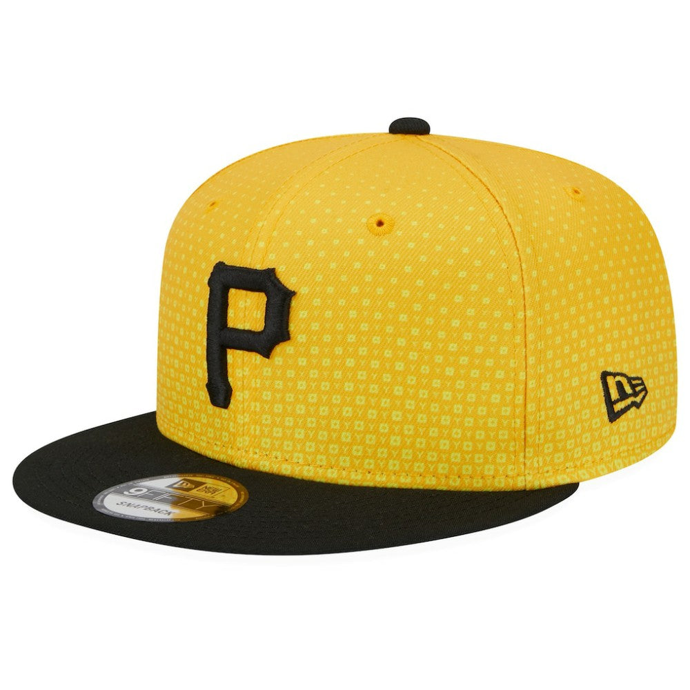 Pittsburgh Pirates New Era 2023 City Connect 9FIFTY Snapback Adjustable Hat - Gold/Black Hats