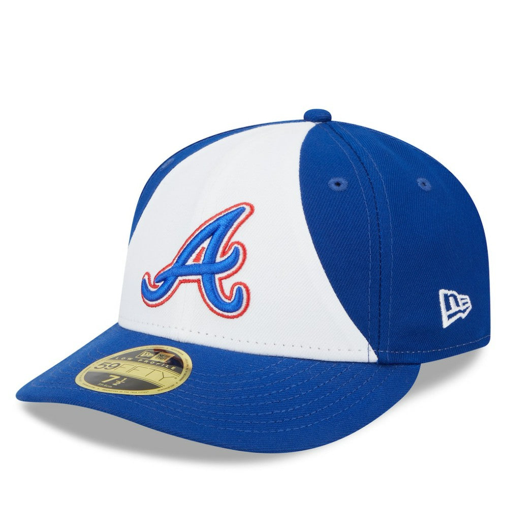 Atlanta Braves New Era 2023 City Connect Low Profile 59FIFTY Fitted Hat - White/Royal Hats