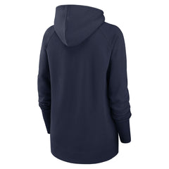 Tennessee Titans Women's Asymmetrical Raglan Full-Zip Hoodie - Navy Hoodies