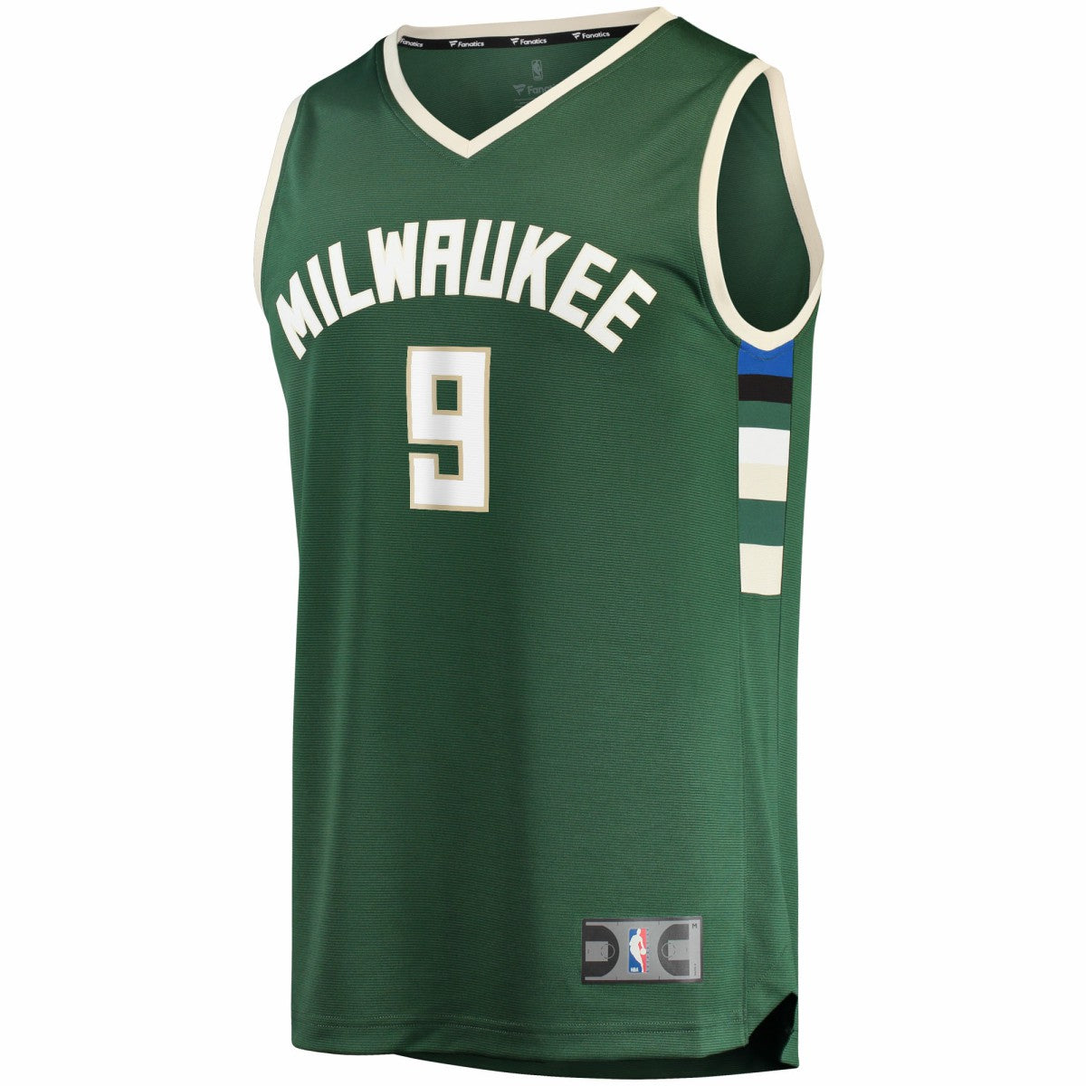 Bobby Portis Milwaukee Bucks Fast Break Replica Jersey Icon Edition Green - Fanatics