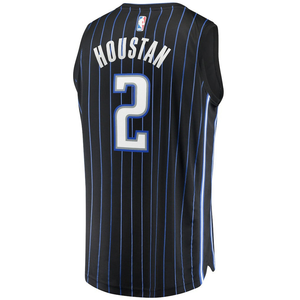Caleb Houstan Orlando Magic Fast Break Replica Jersey Icon Edition Black - Fanatics