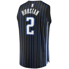Caleb Houstan Orlando Magic Fast Break Replica Jersey Icon Edition Black - Fanatics