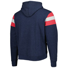 Atlanta Braves '47 Premier Nico Pullover Hoodie - Navy Hoodies