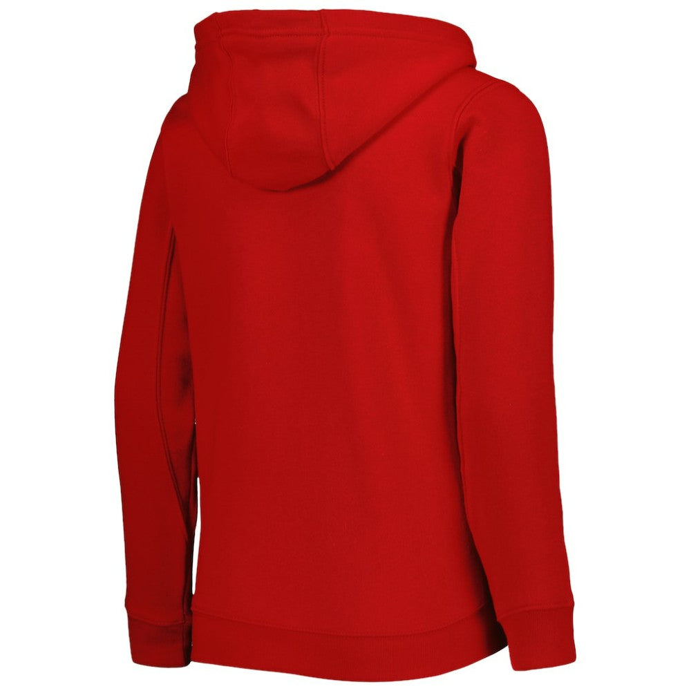 Philadelphia Phillies Youth Wordmark Full-Zip Fleece Hoodie - Red Hoodies