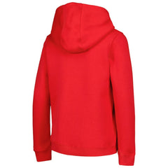 Los Angeles Angels Youth Team Primary Logo Pullover Hoodie - Red Hoodies
