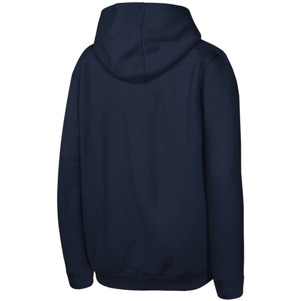Detroit Tigers Youth Team Primary Logo Pullover Hoodie - Navy Hoodies
