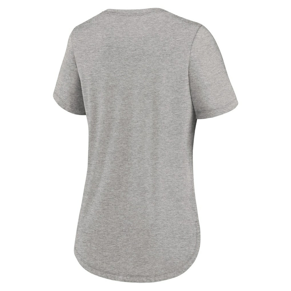 Las Vegas Raiders Women's Fashion Tri-Blend T-Shirt - Heather Gray T-shirts