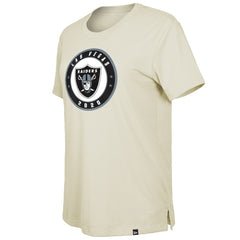 Las Vegas Raiders New Era Women's 2023 NFL Draft T-Shirt - Cream T-shirts