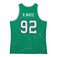 Reggie White Philadelphia Eagles 1992 Player Burst Tank Top - Kelly Green Tops
