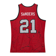 Deion Sanders Atlanta Falcons 1989 Player Burst Tank Top - Red Tops