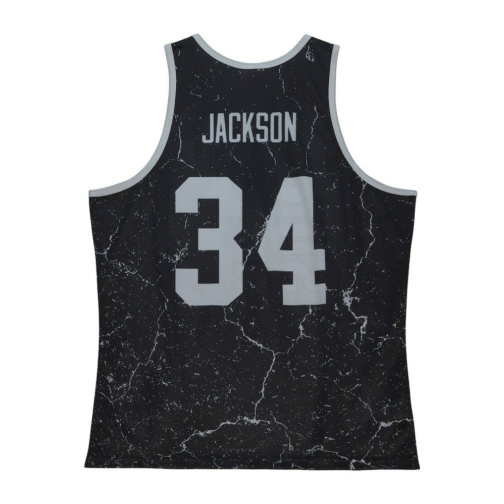 Bo Jackson Las Vegas Raiders 1990 Player Burst Tank Top - Black Tops