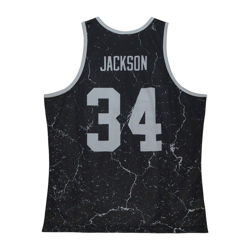Bo Jackson Las Vegas Raiders 1990 Player Burst Tank Top - Black Tops