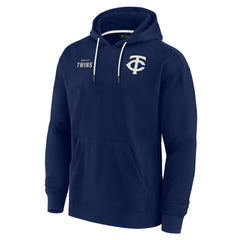 Minnesota Twins Fanatics Unisex Elements Super Soft Fleece Pullover Hoodie - Navy Hoodies