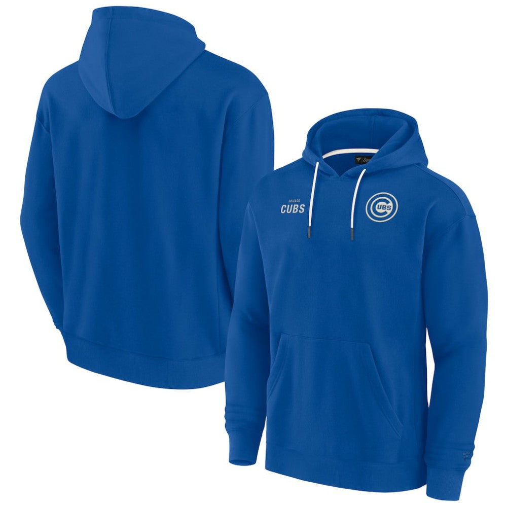 Chicago Cubs Fanatics Unisex Elements Super Soft Fleece Pullover Hoodie - Royal Hoodies