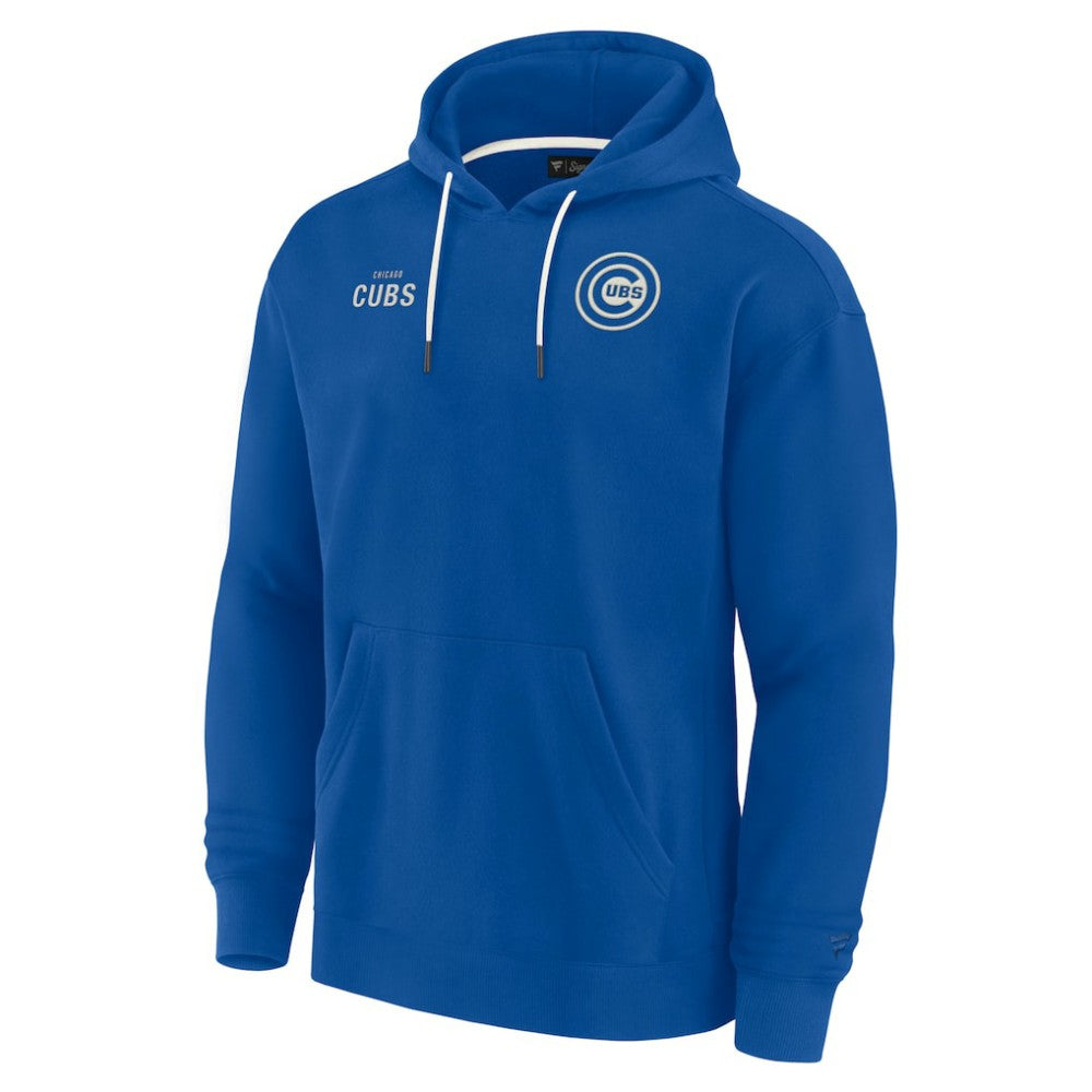 Chicago Cubs Fanatics Unisex Elements Super Soft Fleece Pullover Hoodie - Royal Hoodies