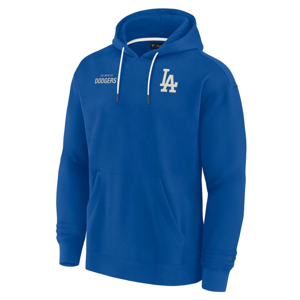 Los Angeles Dodgers Fanatics Unisex Elements Super Soft Fleece Pullover Hoodie - Royal Hoodies