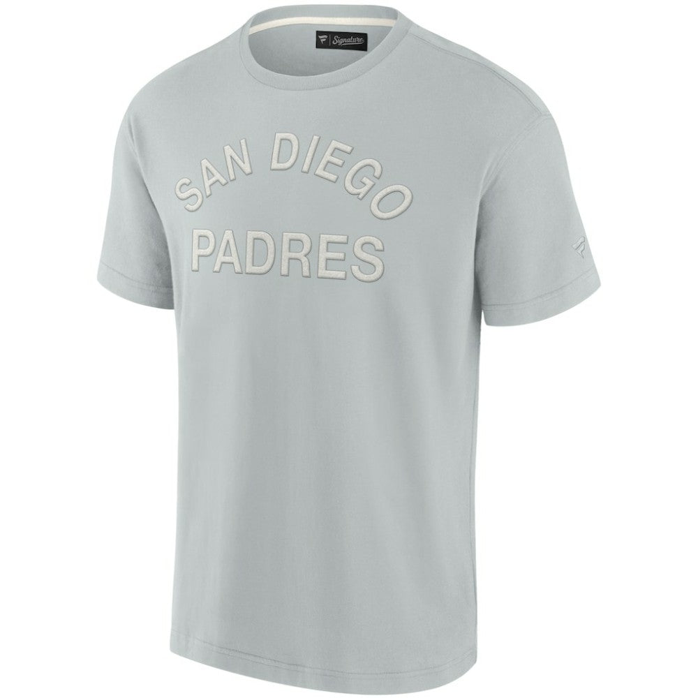 San Diego Padres Fanatics Unisex Elements Super Soft Short Sleeve T-Shirt - Gray T-shirts