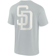 San Diego Padres Fanatics Unisex Elements Super Soft Short Sleeve T-Shirt - Gray T-shirts
