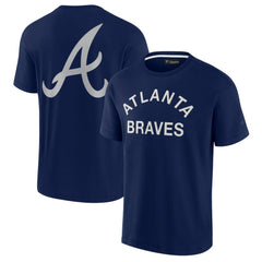 Atlanta Braves Fanatics Unisex Elements Super Soft Short Sleeve T-Shirt - Navy T-shirts