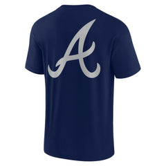 Atlanta Braves Fanatics Unisex Elements Super Soft Short Sleeve T-Shirt - Navy T-shirts