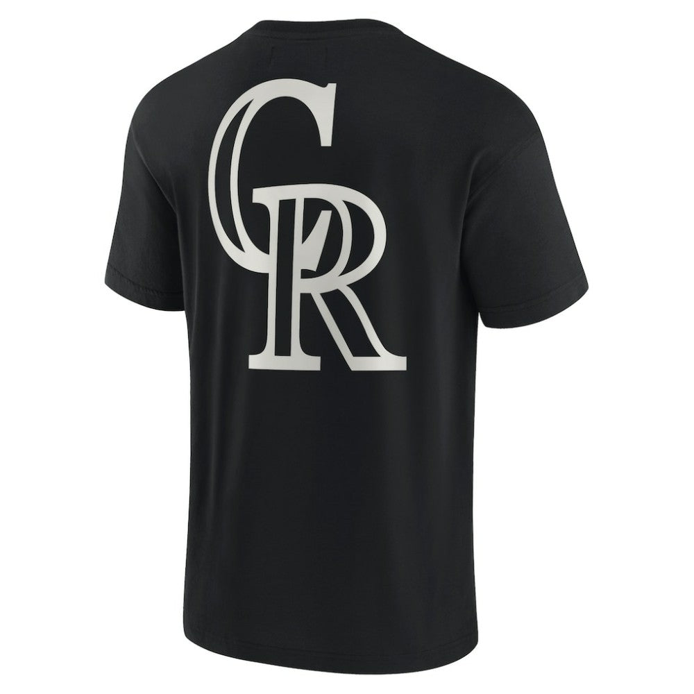 Colorado Rockies Fanatics Unisex Elements Super Soft Short Sleeve T-Shirt - Black T-shirts