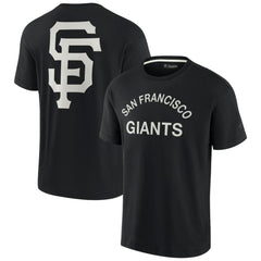 San Francisco Giants Fanatics Unisex Elements Super Soft Short Sleeve T-Shirt - Black T-shirts