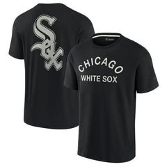 Chicago White Sox Fanatics Unisex Elements Super Soft Short Sleeve T-Shirt - Black T-shirts