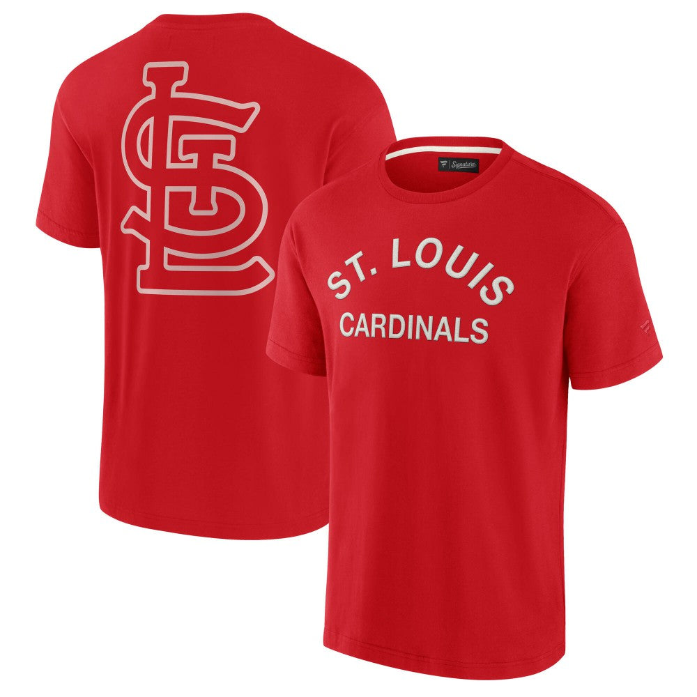 St. Louis Cardinals Fanatics Unisex Elements Super Soft Short Sleeve T-Shirt - Red T-shirts