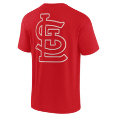St. Louis Cardinals Fanatics Unisex Elements Super Soft Short Sleeve T-Shirt - Red T-shirts