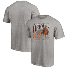 Baltimore Orioles Cooperstown Collection Winning Time T-Shirt - Heather Gray T-shirts