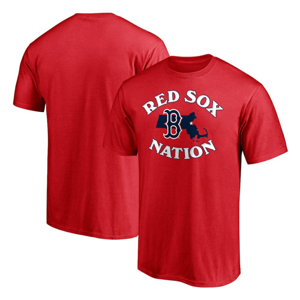 Boston Red Sox Hometown Collection Paint The Black T-Shirt - Red T-shirts
