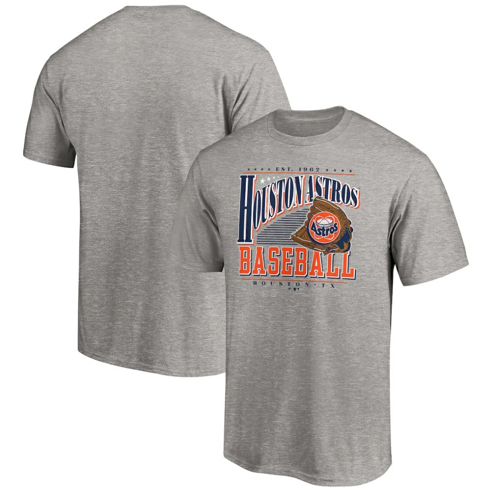 Houston Astros Cooperstown Collection Winning Time T-Shirt - Heather Gray T-shirts