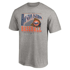 Houston Astros Cooperstown Collection Winning Time T-Shirt - Heather Gray T-shirts