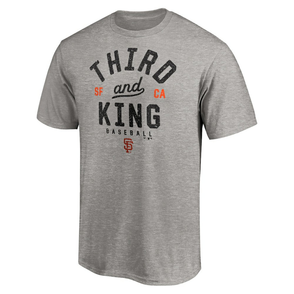 San Francisco Giants Heater T-Shirt - Heather Gray T-shirts