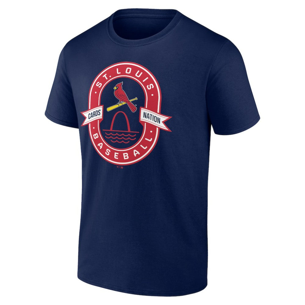 St. Louis Cardinals Glory Bound Cards Nation T-Shirt - Navy T-shirts