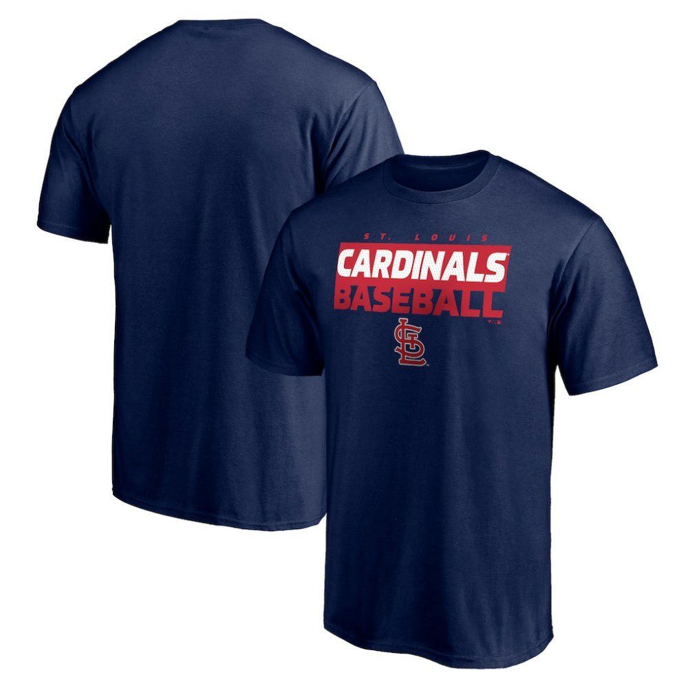 St. Louis Cardinals Gain Ground T-Shirt - Navy T-shirts